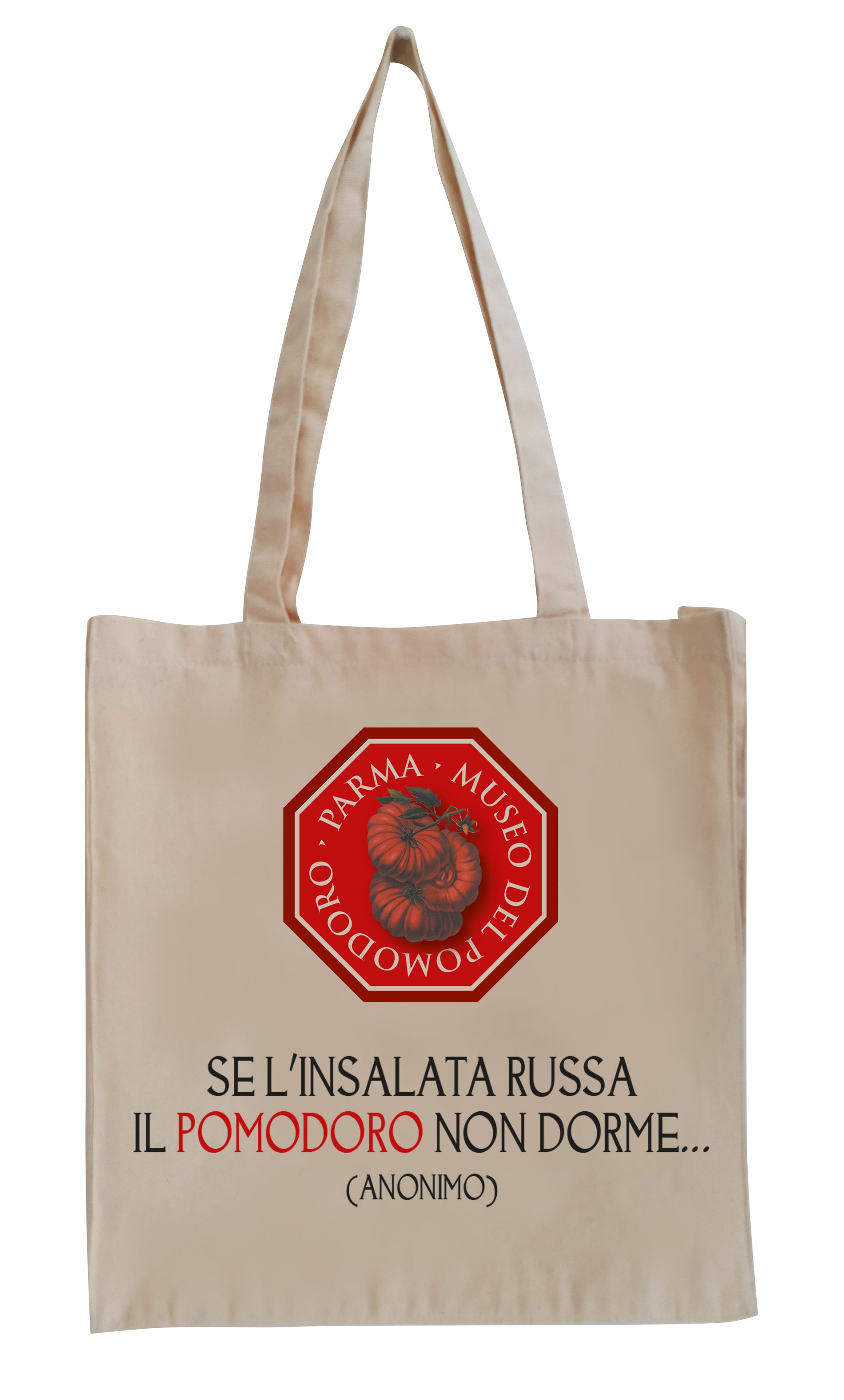 Cotton bag Food Museums - "If the Russian salad ..."