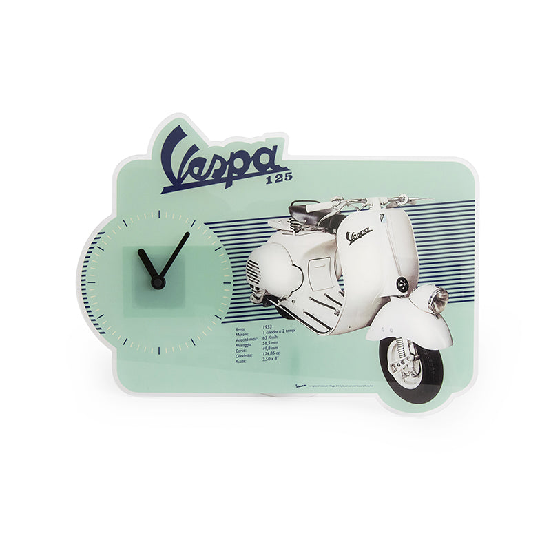 Orologio sagomato Vespa - Vespa 125 del 1953