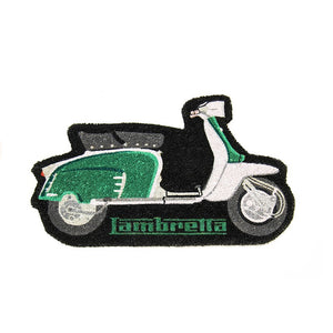 Zerbino Lambretta sagomato - verde - That's Italia