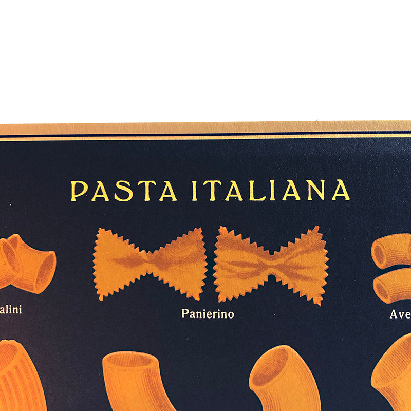 Calendario perpetuo That's Italia - pasta italiana blu