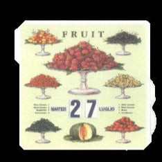 Calendario perpetuo That's Italia - frutta