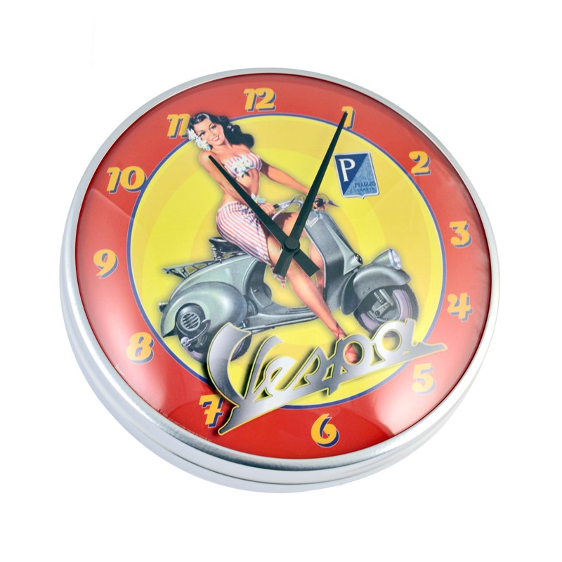 Lambretta Wall Clock - "Cento"