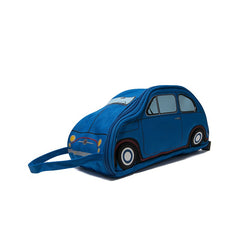 Astuccio sagomato Fiat 500 - blu - That's Italia