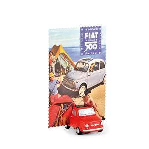 Portafoto in resina Fiat 500 - rosso - That's Italia