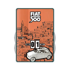 Calendario perpetuo Fiat 500 - bianca - That's Italia