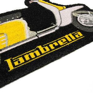 Zerbino Lambretta sagomato - giallo - That's Italia