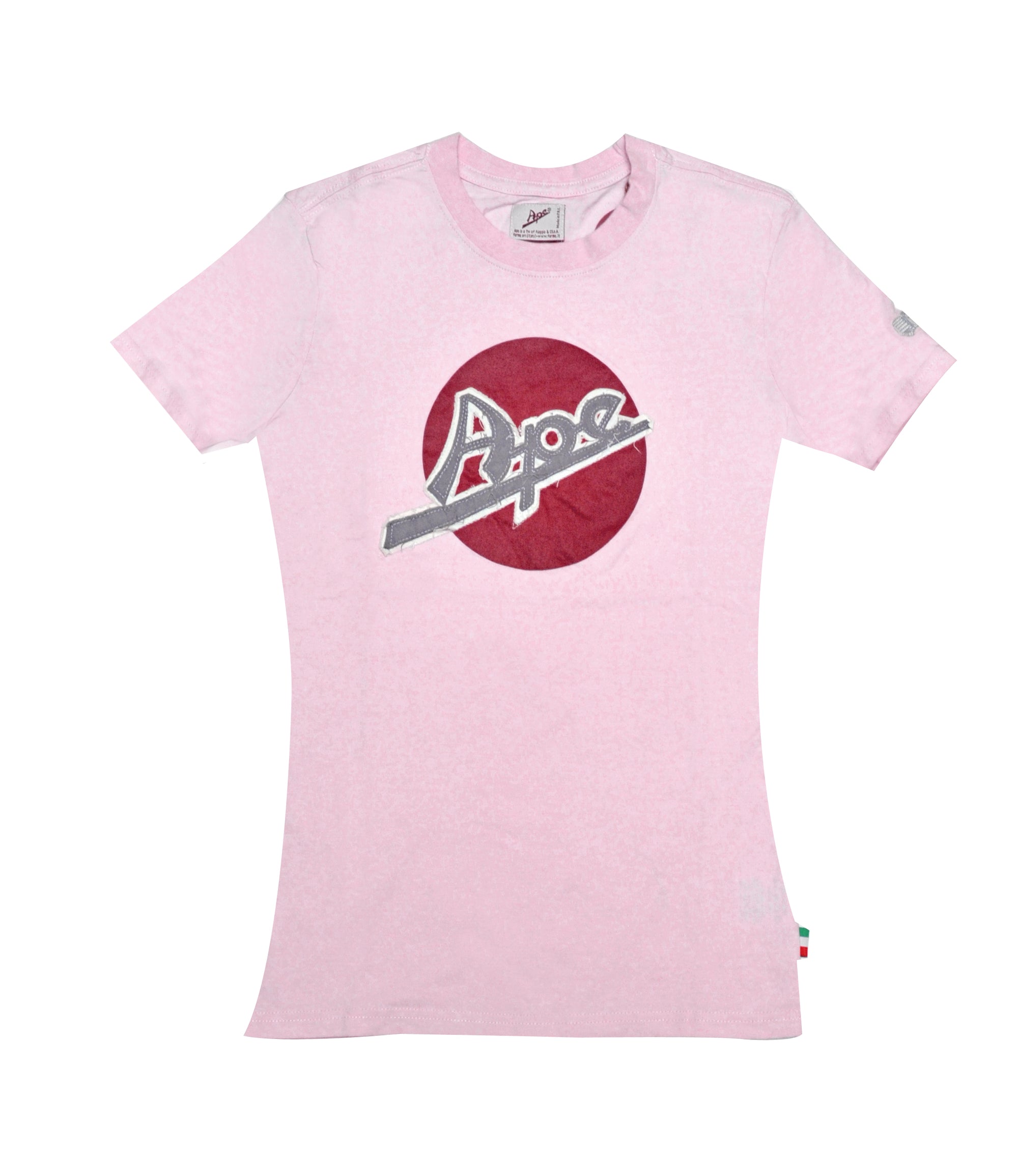 T-shirt Ape donna rosa