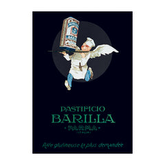 Poster Barilla - cuoco volante - That's Italia