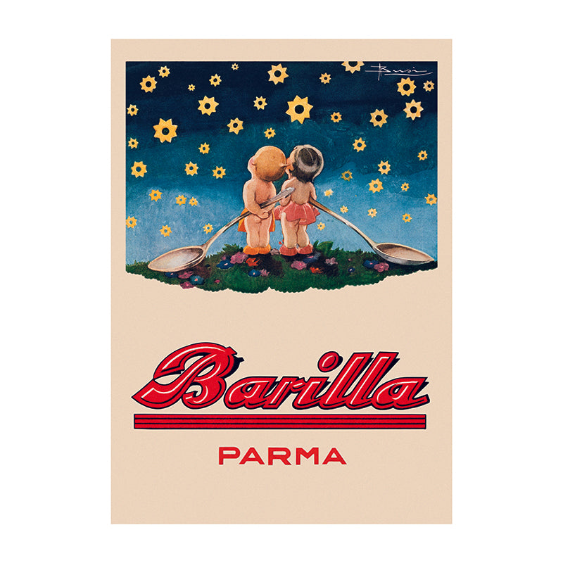 Poster Barilla - notte di stelline - That's Italia