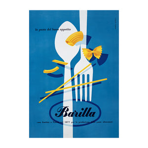 Poster Barilla - buon appetito - That's Italia