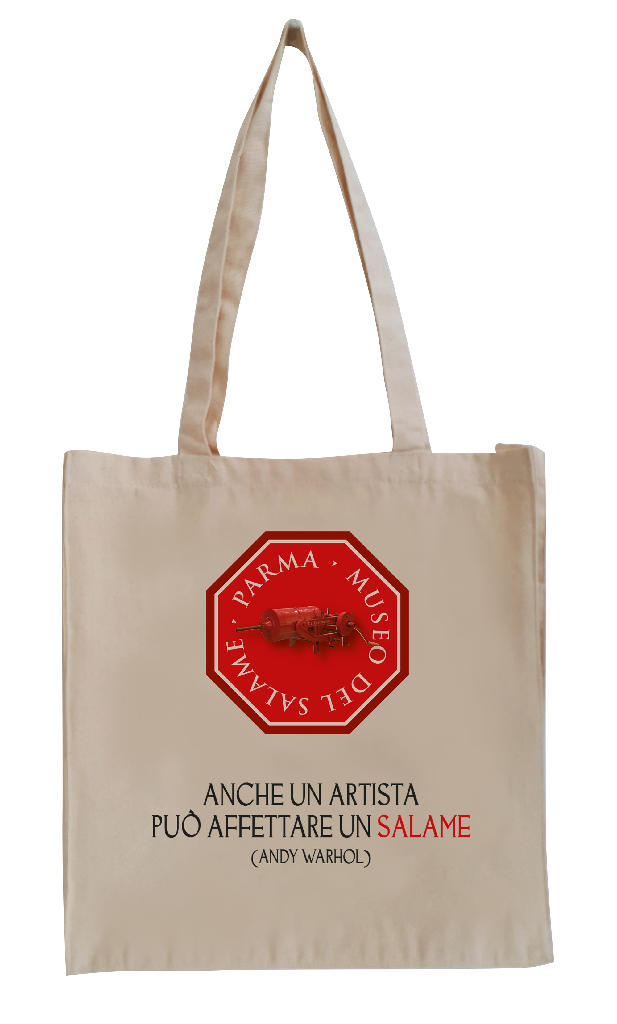 Cotton bag Food Museums - "Even an artist ..."