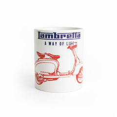 Tazza Lambretta sagoma - blu - That's Italia