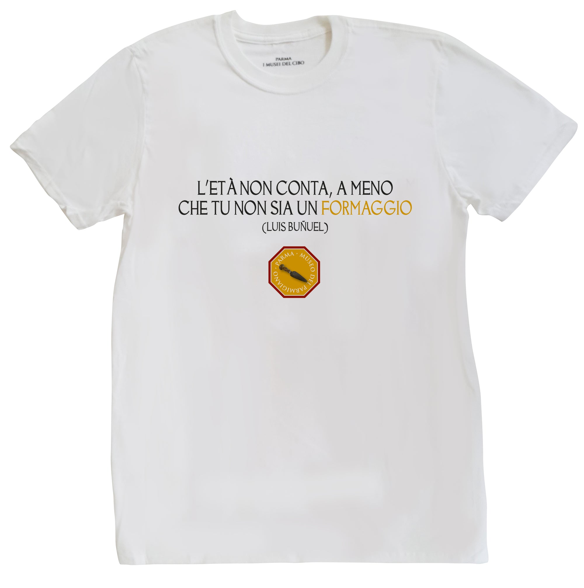 T-shirt da uomo Musei del Cibo - "L'età non conta..."