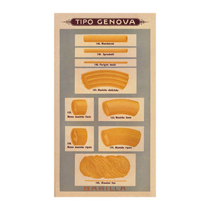 Poster Barilla - pasta tipo Genova - That's Italia