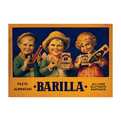 Poster Barilla - bimbi allegri - That's Italia