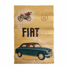 Poster Fiat 1400 – “La voiture du jubilé” - That's Italia
