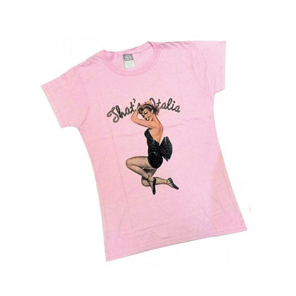T-shirt donna That's Italia rosa - pin up