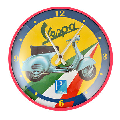 Vespa Tricolore Orologio Da Parete Vespa Tricolore That's Italia