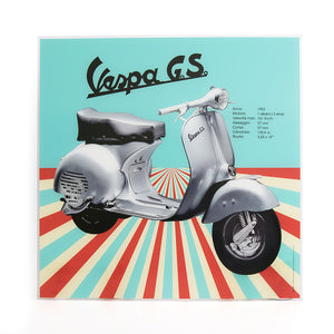 Poster Vespa in plexiglass - GS 1955 - That's Italia