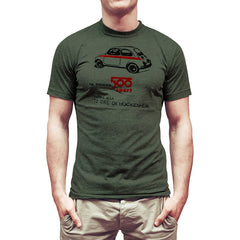 T-shirt uomo Fiat 500 verde - sport - That's Italia